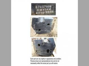 Used Front Suit Case Weight New Holland TG255 TG215 TG210 TG230 T8020 TG245 TG275 T8040 T8050 T8010 TG305 TG285 T8030 87407998