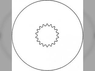 Brake Center Plate fits John Deere 4520 4620 4630 7020 7520 R48864