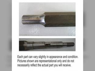 Used Feeder House Upper Shaft fits John Deere 6600 6620 H86088