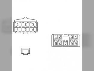 Radio Wiring Harness Compatible with John Deere 35D 50ZTS 50D