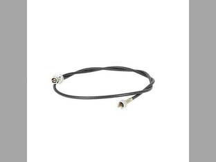Tachometer Cable - Nylon fits John Deere 420 430 440 8440 8630 8640 AR70112 fits Massey Ferguson 85 255 88 265 275 285 544198M91 fits Allis Chalmers 70229751 fits White 720952AS fits Oliver 104990AS