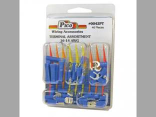 Wiring Terminal and Butt Connector Kit 16-14 AWG 46 Piece
