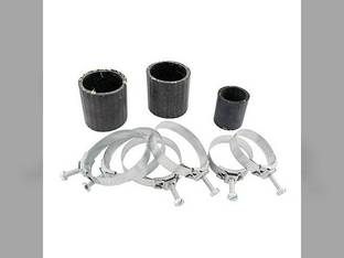 Radiator and Air Cleaner Hose Kit with Clamps fits International B Super A 351964R1 362757R1