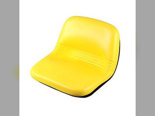 Seat Assembly Vinyl Yellow fits John Deere F510 F925 GX70 GX75 GX95 SRX75 SRX95 240 245 260 265 285 320 325 345 415 425 260 325 415 AM123666 AM34065 AM36845 AM37580 AM37783 AM38671 AM39584 AM39671