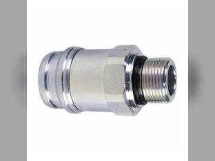 Hydraulic Coupler – 3/8” Non Spill Quick Coupler John Deere 8300 8300T 8310T 8320 8330 8210T 8220 8230 8245R 8270R 8295R 8210 8200T 8200 8130 8120 8100T 8110 8100 8400 8400T 8410 8310 8430 8420 8520