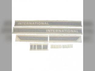 Decal Set 1586 Black Stripe Vinyl fits International 1586