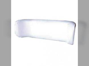 Backrest Vinyl Curved Color Tractor Oliver 1755 1655 2255 1955 1555 1600 1750 1850 1855 2050 1950 White 2-70 6215 2-85 2-150 Minneapolis Moline G1355 G