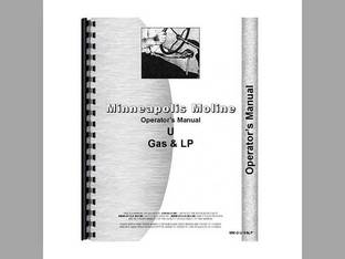 Operator's Manual fits Minneapolis Moline U UTS UTC UTE UTN