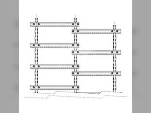 Feeder House Chain Case IH 6130 5140 7130 6140 5130 7140 84346485