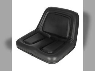 Bucket Seat Deluxe High Back Vinyl Black fits John Deere 4475 MG861683 fits New Holland L325 L454 L455 fits Kubota B7300 fits Allis Chalmers 6060 6070 6080 70272369 fits Gehl 3310 3510 3825 fits Long