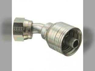 Eaton Weatherhead 06Z-L66 Hydraulic Fitting #6 Female For-Seal Swivel 45� Elbow 1-1/16