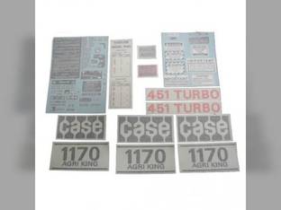 Decal Set 1170 Vinyl fits Case 1170