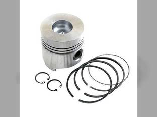 Piston and Rings - Standard Single Cylinder fits Case fits Allis Chalmers fits White 31-2906447 fits FIAT 450 480 500 540 640 680 680DT 980 980DT 1000 79037500 fits Oliver fits Minneapolis Moline