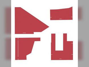 Cab Foam Kit with Headliner Red Material s/n 272595-272916 White 2-155 2-135