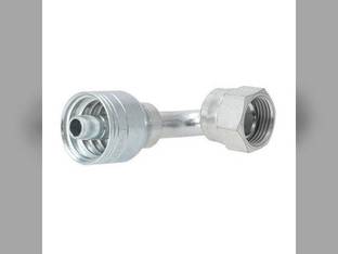 Weatherhead - Hydraulic Fitting 1/2" x 3/8" Female JIC 90° Tube Elbow Swivel