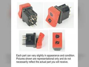 Used Toggle / Rocker Switch Compatible with John Deere CTS CTSII 4890 9510 4990 9500 9410 9610 9500 SH 9400 9510 SH 9600 AH111705