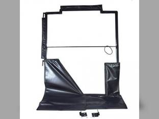 All Weather Enclosure Replacement Door Skid Steer Loaders 240 250 260 270 313 315 Compatible with John Deere 328 260 270 317 325 240 250 320 313 332 315