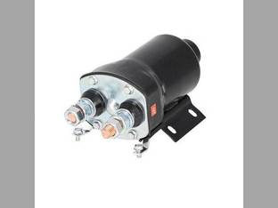 Starter Solenoid - Delco Style - 24 Volt - 4 Terminal - Oval Face Caterpillar D5 D6 D7 Allis Chalmers HD6 HD11 Case 1150 1030 1090 1070 1175 1170 John Deere 830 820 720 730 Massey Ferguson 66 Ford