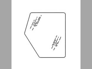 Cab Glass - Door Lower RH John Deere 710 300 410 315D 310E 410E 315 710D 315SE 510 310D 410D 510D 310 310SE 300D T133334