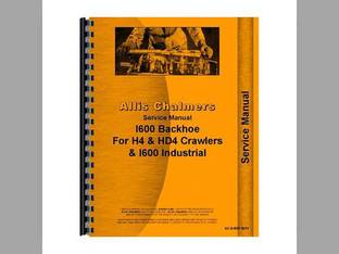 Service Manual fits Allis Chalmers H4 HD4 HD4