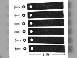 Straw Chopper Knife Kit - 9-1/4" John Deere 6601 6602 6620 4420 6622 3300 4400 AH126851