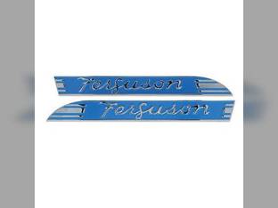 Hood Side Emblem Set Massey Ferguson TE20 TO20 TEA20 181707M1