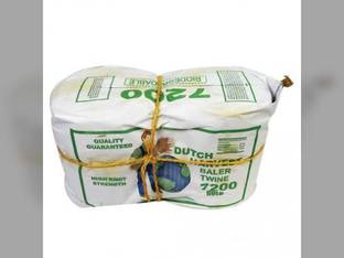 Dutch Harvest Baler Twine - Sisal Yellow 2 pk 7200' Universal Baler Parts Twine, Netwrap, Film