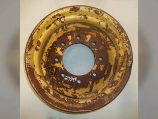 Used 8.25" x 16.5" 3.25" & 6" Offset 8 Bolt Rim John Deere 6675 7775 MG86509619