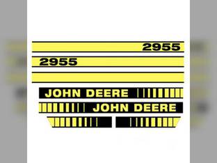 2955 Hood Decal Compatible with John Deere 2955 JD2955