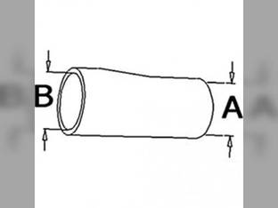 Radiator Hose - Lower fits White 2-150 10A30898