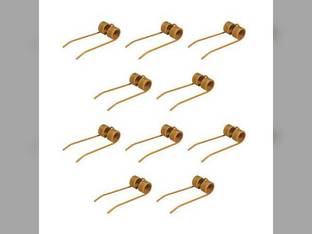 Baler Pickup Tooth - Double Tine 10 Pack fits New Holland 166 568 580 848 853 570 855 565 575 788853 TENH1D2 86641710 86595844