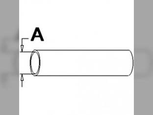 Radiator Hose - Lower Allis Chalmers WD45 70227176