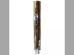Exhaust Stack - Straight Chrome Compatible with John Deere 4030 3020 4240 4010 4000 4230 4020