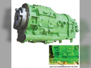 Used Powershift Transmission Assembly Compatible with John Deere 7710 7800 7810 7600 7700 7610