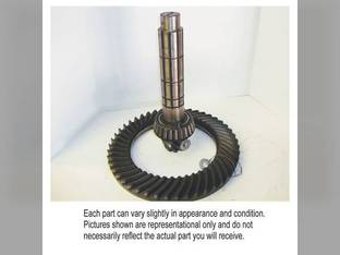 Used Ring Gear And Pinion Set Compatible with John Deere 4040 4430 4240 4230 4455 4440 AR94183