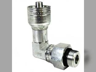 Weatherhead - Hydraulic Fitting 3/8" x 1/2" Straight Thread O-Ring Male Swivel 90° Elbow