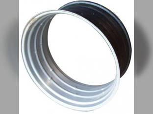 18" x 38" Double Bevel Rear Rim Silver Mist Universal