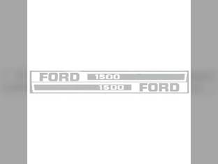 Decal Set 1500 Vinyl fits Ford 1500 SBA390111190 SBA390111200