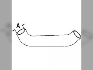Radiator Hose - Upper Oliver 1755 1750 1850 1855 158615A White 158615AV
