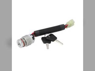 Ignition Switch with Key fits Kioti CK20 CK25 CK27 CK30 CK35 DK35 DK40 DK45 DK50 DK55 DK65 DK75 DS3510 DS4110 DS4110 HS DS4510 T4625-B0100 T4520-75174 T452075175