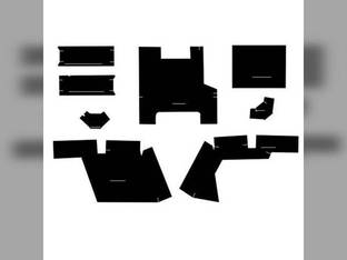 Cab Foam Kit with Headliner Black Case 2290 2090