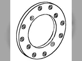 Brake Lining Kit Oliver Super 55 550 10R667 White 2-44