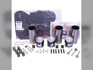 Engine Rebuild Kit with Valve Train - Less Bearings - 30 Degree Valves Massey Ferguson 240 20D 150 4500 20C 230 20 20 2135 2500 2200 20F 30B 245 40 40 30 135 30E 235 250 Allis Chalmers 160 Perkins