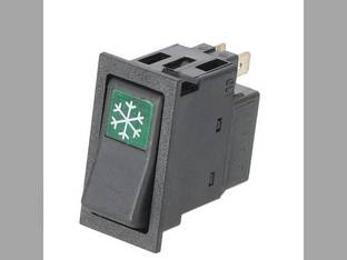 Interior Cab Rocker Switch fits Case IH 2155 2144 2166 2188 2344 2366 2388 124535A1