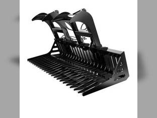 All States - Rock Bucket with Grapple - 72" - Skid Steer
