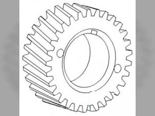 Crankshaft Gear International 856 1456 1206 21456 806 1026 21256 21206 Case IH 326705R1