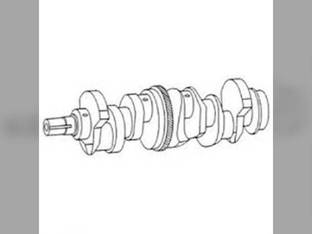 Crankshaft - 76 Tooth Gear - Late Ford 7100 7500 268 7610 6000 7700 6700 6610 7000 7710 BSD444 7600 6600 7200 A62 E5NN6303DA
