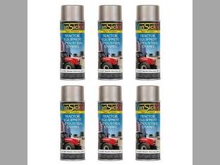Massey Ferguson Flint Gray Metallic Tractor Paint Aerosol 6-Pack