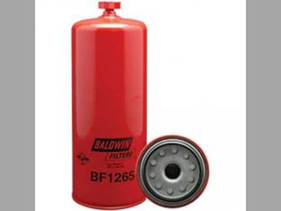 Filter - Fuel/Water Separator Spin-on with Drain BF1265 John Deere 9200 9200 6850 6850 9400T 9400T 6750 6750 9300T 9300T 9300 9300 9400 9400 RE502203 Case CX800 CX700 Caterpillar 133-5673