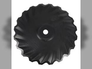 Samurai Edge Turbo Blade 20" 1-1/2" Round Axle Raised Flat Center Left Hand Case IH 87630573 47654439